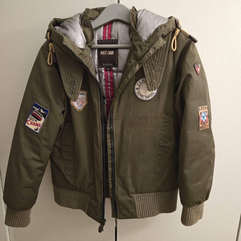 Post card winter jacket
